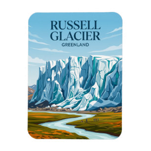 Russell-Gletscher Grönland Magnet
