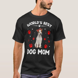 Russell Terrier Dog Mama Der beste Jack der Welt T-Shirt