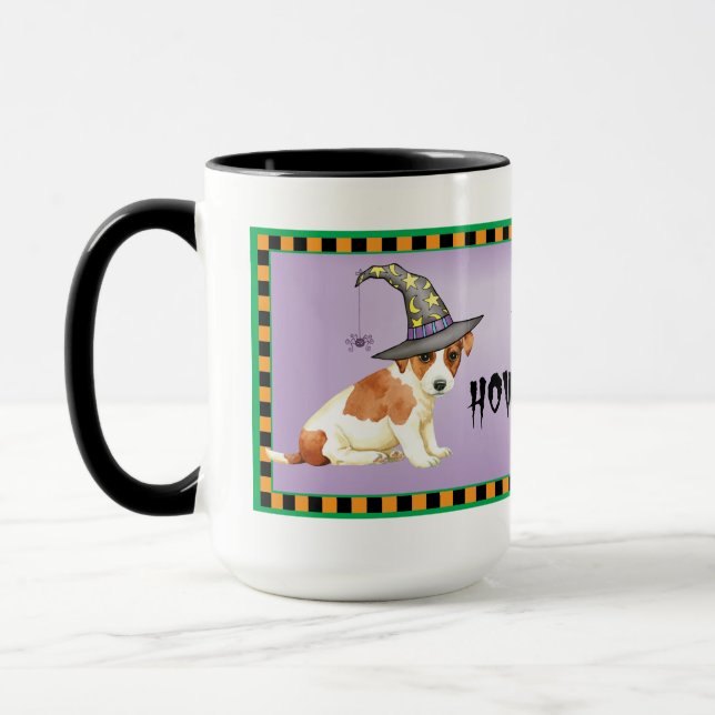 Russell Terrier Hexch Tasse (Links)