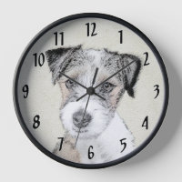 Russell Terrier Rough Painting - Original Dog Art