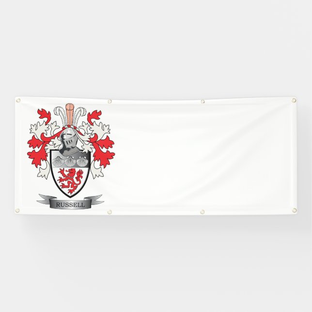 Russell-Wappen Banner (Horizontal)