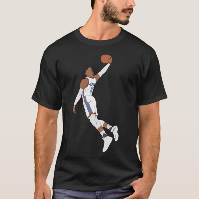 Russell Westbrook Dunk T-Shirt (Vorderseite)
