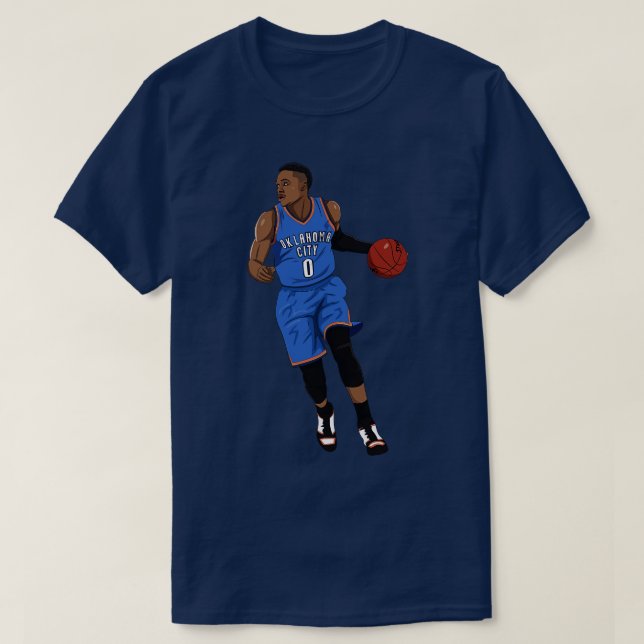 Russell Westbrook OKC T-Shirt (Design vorne)
