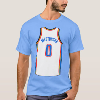 Russell Westbrook Oklahoma City Jersey Qiangy 1 T-Shirt