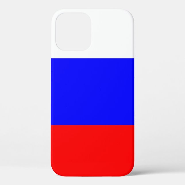 Russia Flag Case-Mate iPhone Hülle (Rückseite)