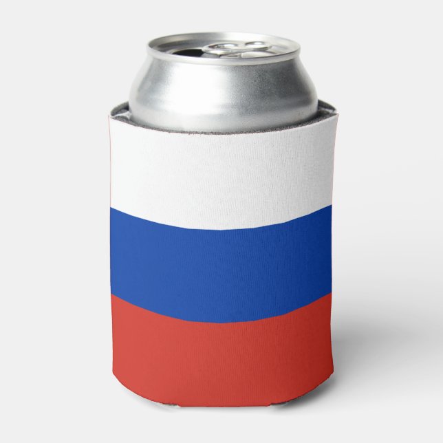 Russia Flag Dosenkühler (Kanne Vorderseite)