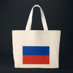 Russia Flag Jumbo Stoffbeutel<br><div class="desc">Russland Flaggentasche</div>