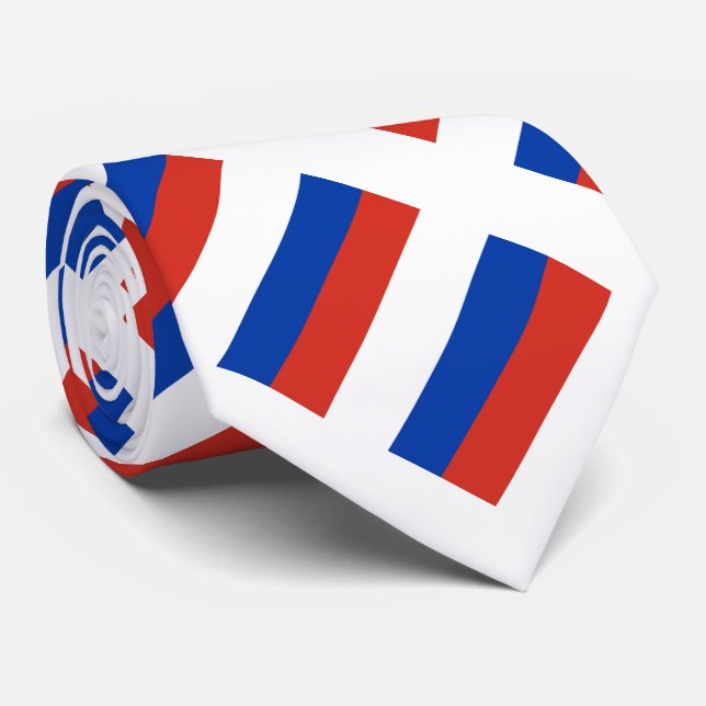 Russia Flag Krawatte (Gerollt)