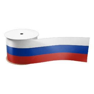 Russia Flag Satinband