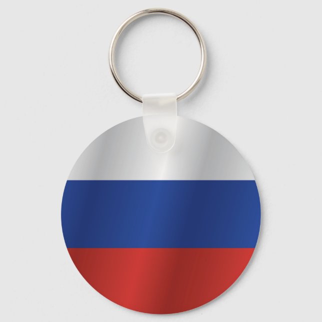 Russia flag schlüsselanhänger (Vorderseite)