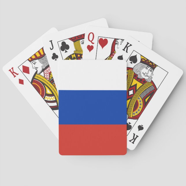 Russia Flag Spielkarten (Rückseite)