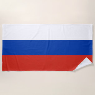 Russia Flag Strandtuch