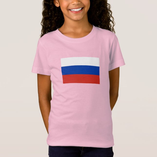 Russia Flag T-Shirt (Vorderseite)