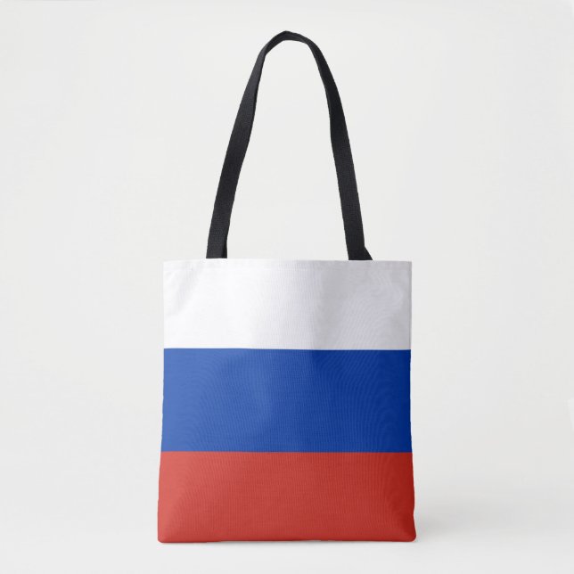 Russia Flag Tasche (Vorderseite)