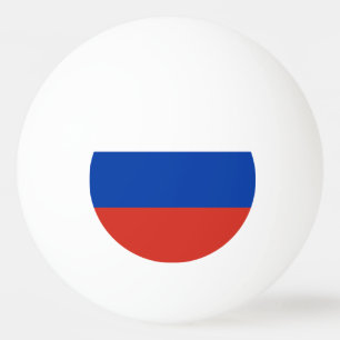 Russia Flag Tischtennisball