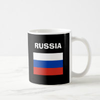 RUSSIA* große RU TASSE