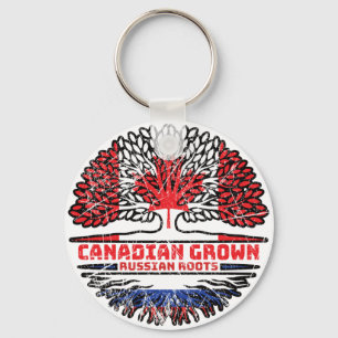 Russia Russian Canadian Canada Schlüsselanhänger