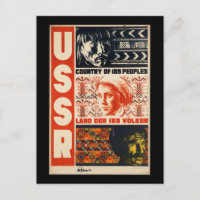 Russia Vintage Travel Poster
