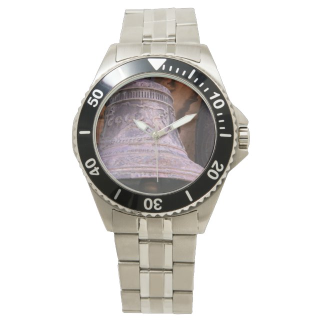 Russian Bell Foto Custom Stainless Steel Bracelet Armbanduhr (Vorderseite)