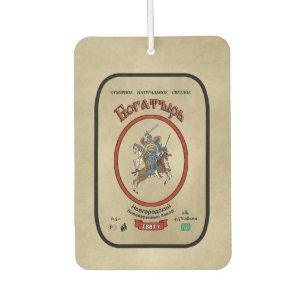 Russian Bogatyr Beer Autolufterfrischer