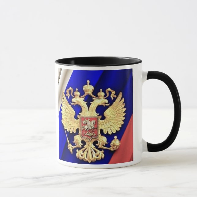 Russian Coat of Arms Mug Tasse (Rechts)