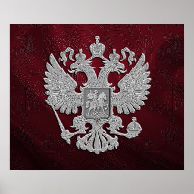 Russian Coat of arms Poster (Vorne)