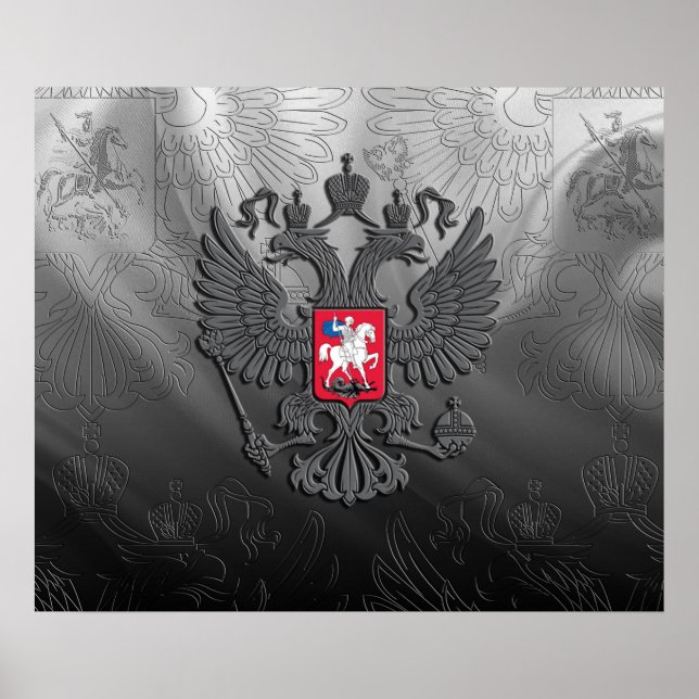 Russian Coat of arms Poster (Vorne)