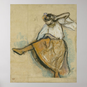 Russian Dancer von Edgar Degas Poster