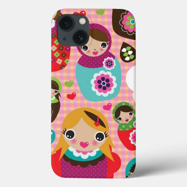 Russian Doll Case-Mate iPhone Hülle (Rückseite)