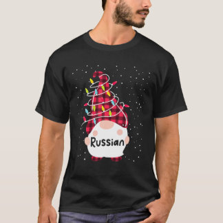 Russian Gnome Matching Family Group Christmas Ligh T-Shirt