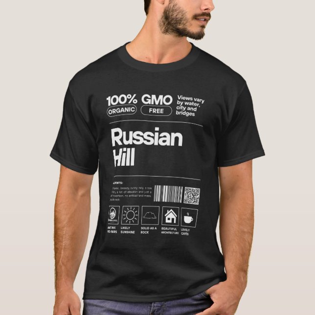 Russian Hill NonGMO T-Shirt (Vorderseite)
