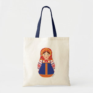 Russian Matryoshka Bag Tragetasche