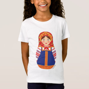 Russian Matryoshka Girls' T-Shirt