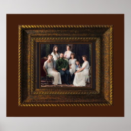 Russian Royal Martyrs Romanov Poster Print