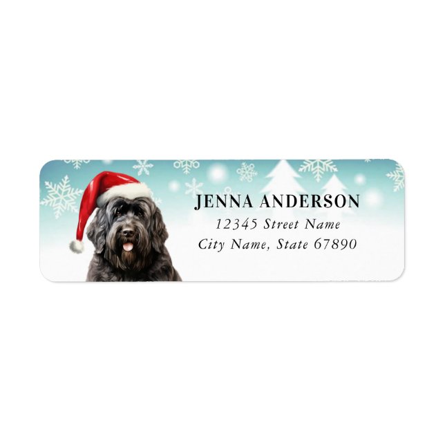Russian Terrier Address Labels (Vorne)