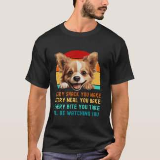 Russian Toy Puppy Dog Mama Vater Mama präsentiert T-Shirt
