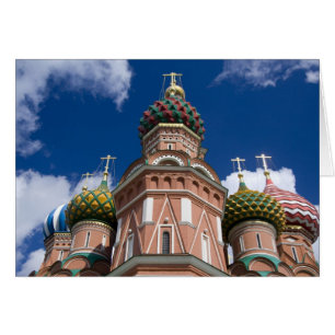 Russie, Moscou, place Rouge. St. Basile 2