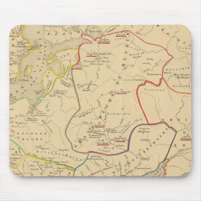 Russie, Süde, Norwegen 2 Mousepad (Vorne)