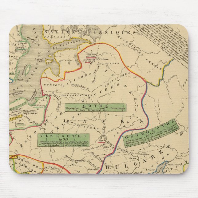 Russie, Süde, Norwegen Mousepad (Vorne)