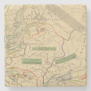 Russie, Veloursleder, Norwege Steinuntersetzer