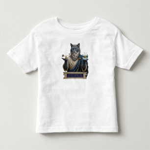 Russisch Blau Archimedes Katze Kleinkind T-shirt