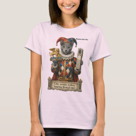 Russisch Blau Arlequin Katze T-Shirt