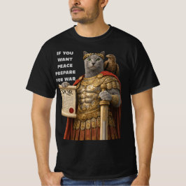 Russisch Blau Cäsar Katze T-Shirt