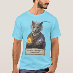 Russisch Blau Einstein Katze - Imagination T-Shirt