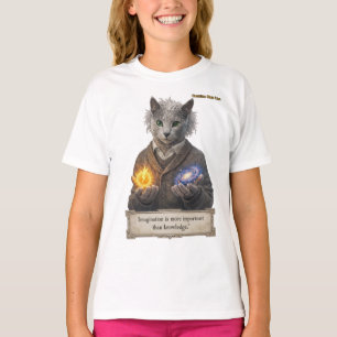 Russisch Blau Einstein Katze - Imagination T-Shirt