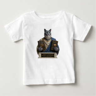 Russisch Blau Homer Katze Baby T-shirt