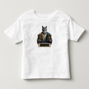 Russisch Blau Homer Katze Kleinkind T-shirt