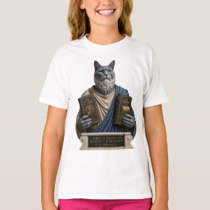 Russisch Blau Homer Katze T-Shirt