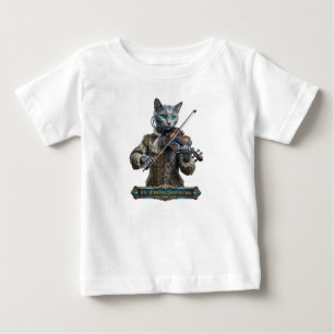 Russisch Blau Katze der zeitlosen Serenissima Baby T-shirt