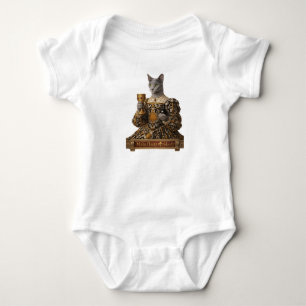 Russisch Blau Lucrezia de Médici Katze Baby Strampler